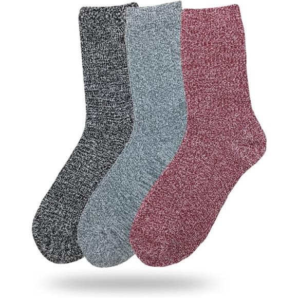 Womens Fuzzy Socks Soft Cozy Fluffy Slipper Winter Warm  Fuzzy Winter Socks for Women - Warm, Soft, Fluffy & Cozy Socks - Slipper, Lounge